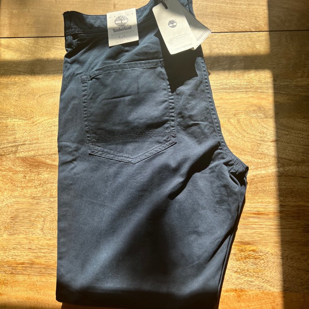 Timberland Slim Fit Mens Vintage 5 Pocket Pant (W38 x L30) Brand New